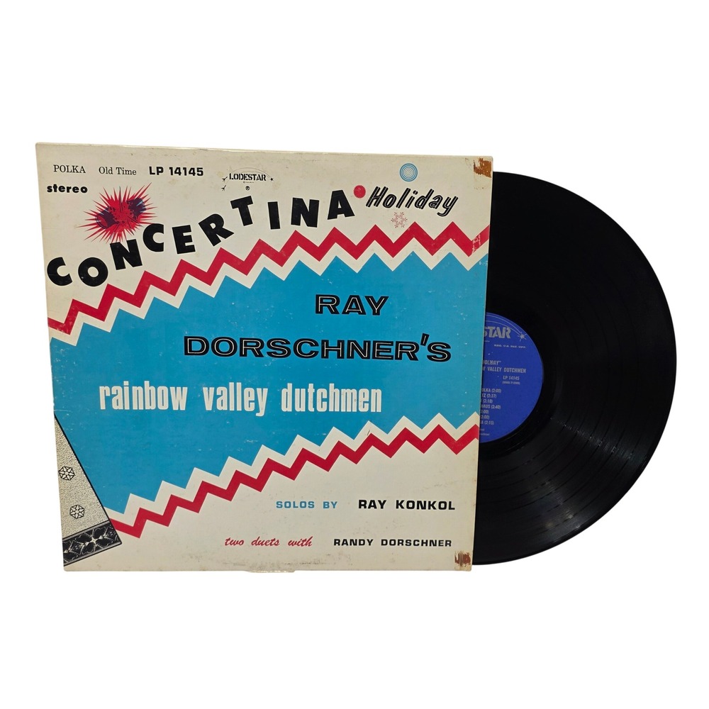 Ray Dorschner Rainbow Valley Dutchmen Concertina Holiday Vinyl LP Lodestar *